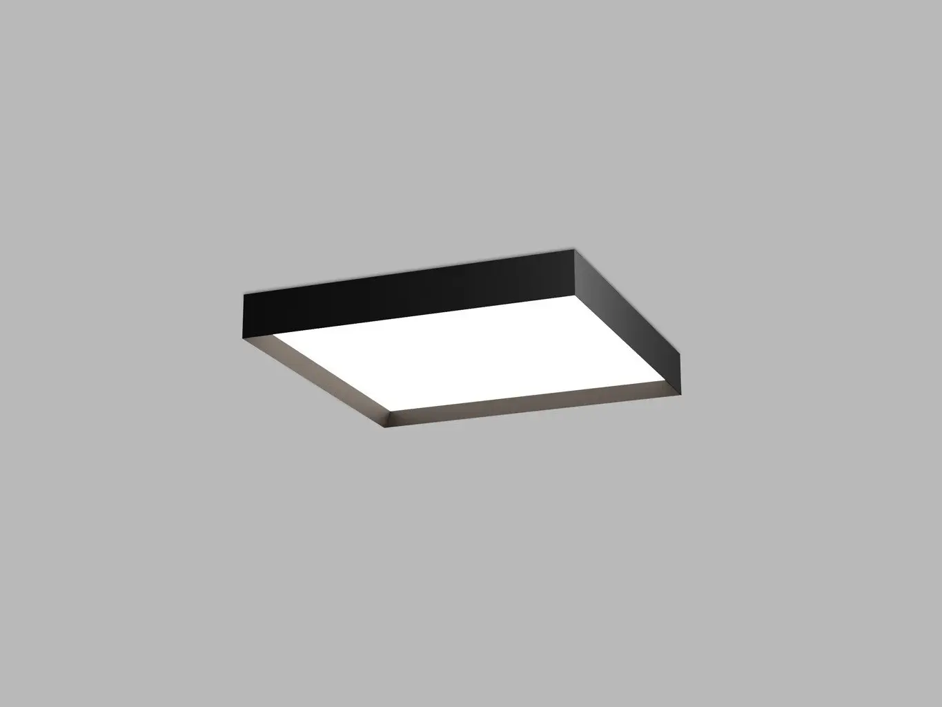 LED2 1272373D Stropní svítidlo MILO 60, B DALI/PUSH 60W 2700K/3000K/4000K černá