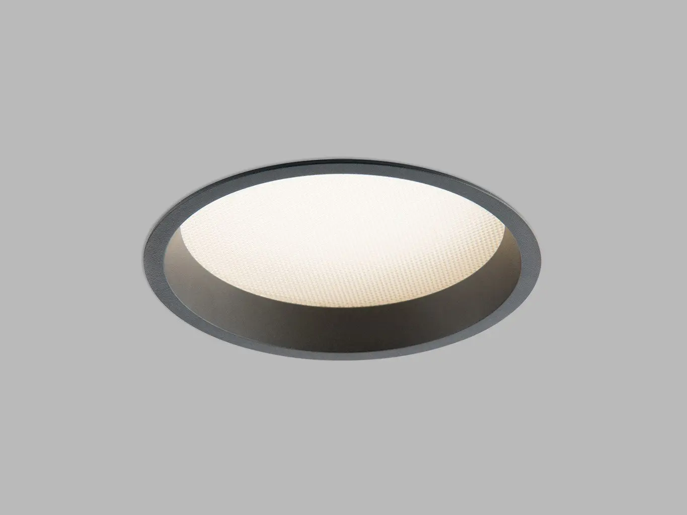LED2 2550373D Zápustné svítidlo ZETA II M, B DALI/PUSH 23W 2700K/3000K/4000K UGR černá