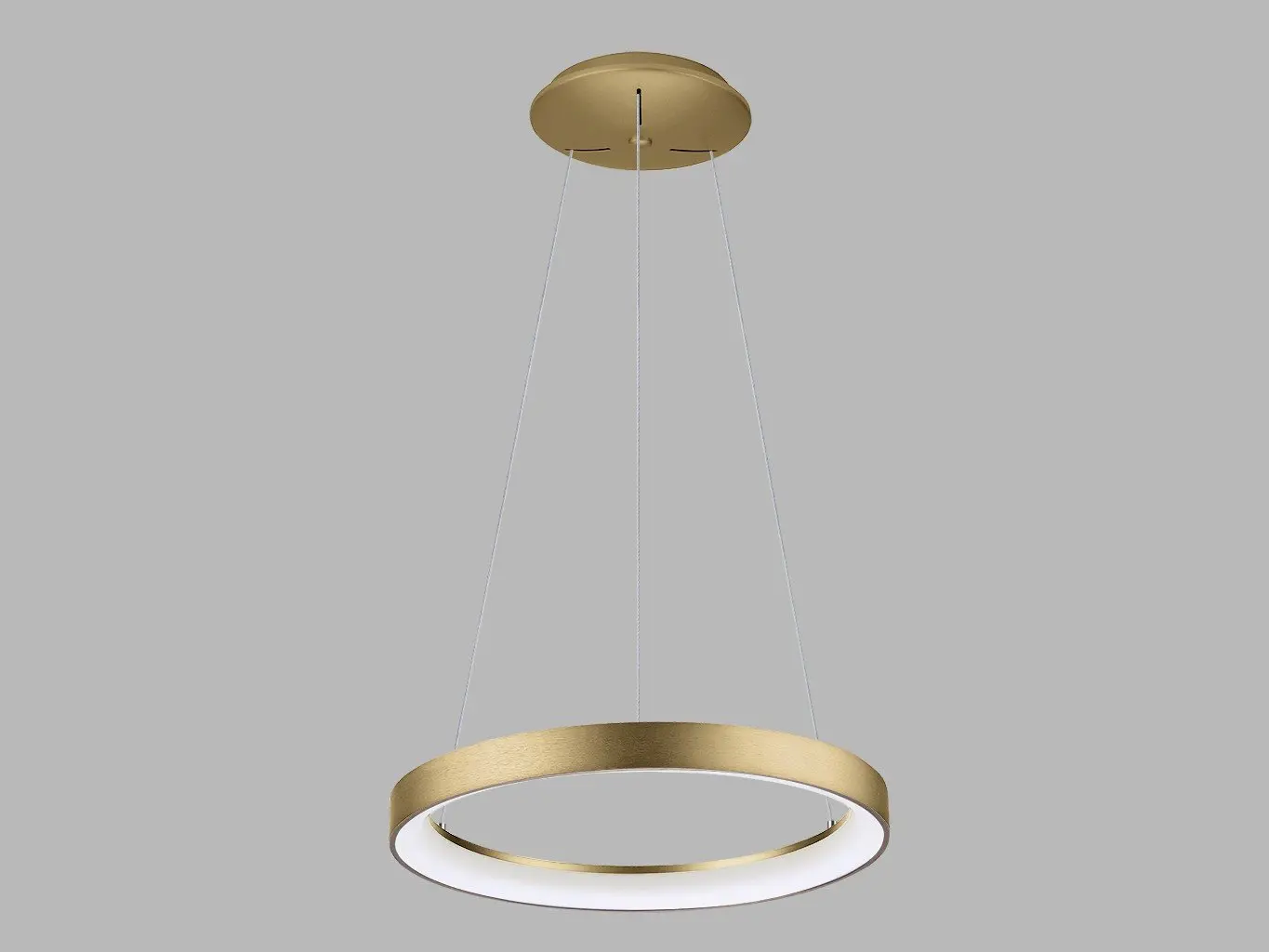 LED2 3271877CSTW Závěsné svítidlo BELLA SLIM 48 P-Z, G CASAMBI TW 38W 2700K-4000K zlatá