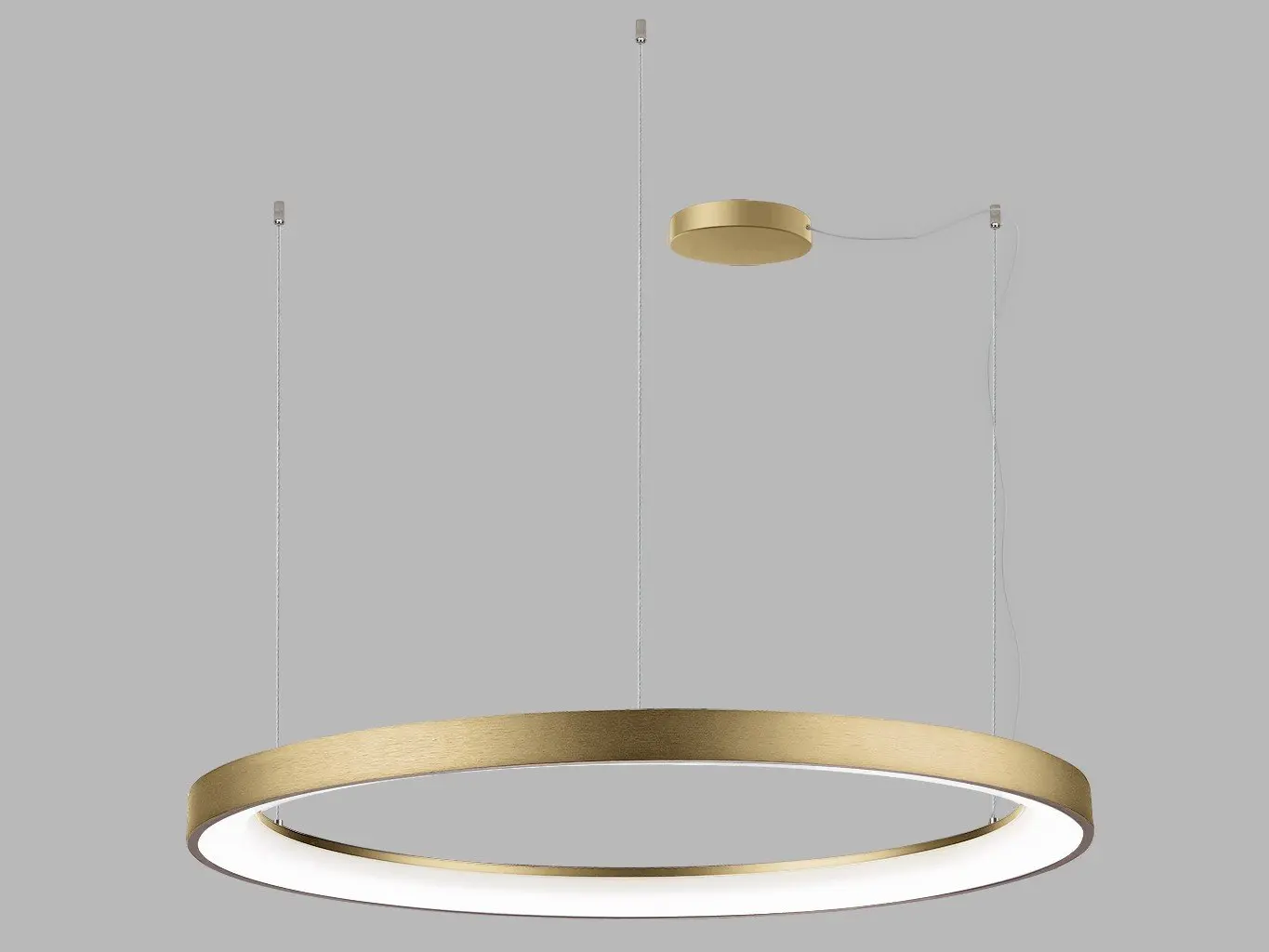 LED2 3273377CSTW Závěsné svítidlo BELLA SLIM 98 P-Z, G CASAMBI TW 80W 2700K-4000K zlatá