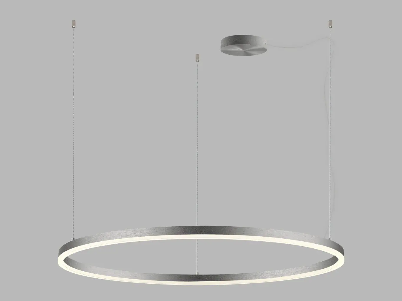 LED2 3273476D LED2 Závěsné svítidlo CIRCLE 100 P-Z, N DALI/PUSH 80W 2700K/3000K/4000K matný nikl - LED2 Lighting