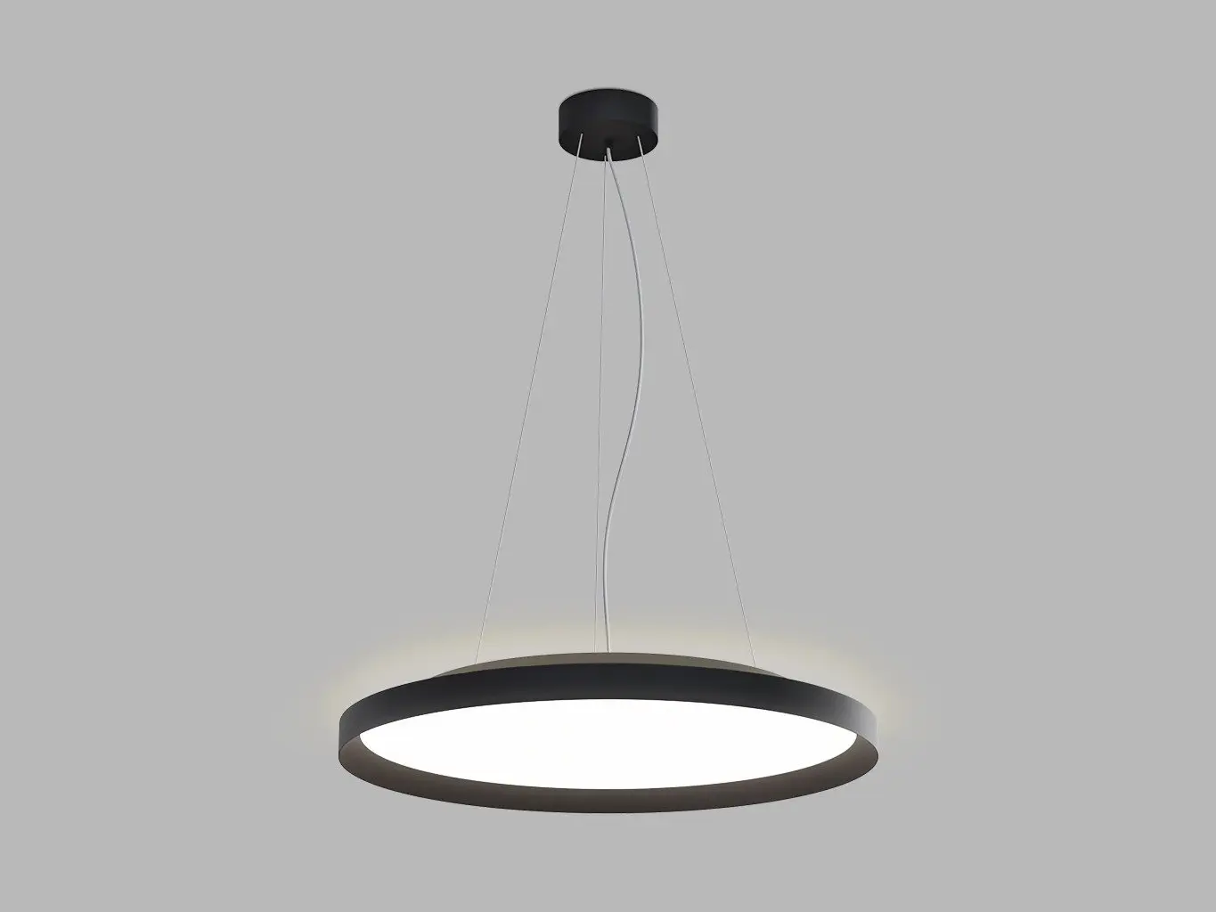 LED2 3274973D Závěsné svítidlo MOON 60 P/N-Z, B DALI/PUSH 60W (50+10) 2700K/3000K/4000K černá