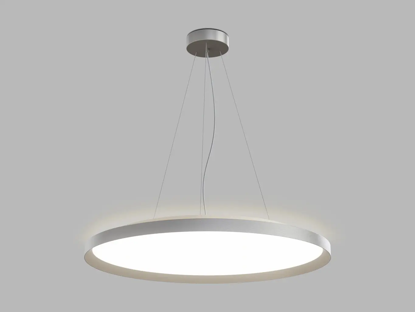 LED2 3275076D LED2 Závěsné svítidlo MOON 80 P/N-Z, N DALI/PUSH 88W (76+12) 2700K/3000K/4000K matný nikl - LED2 Lighting