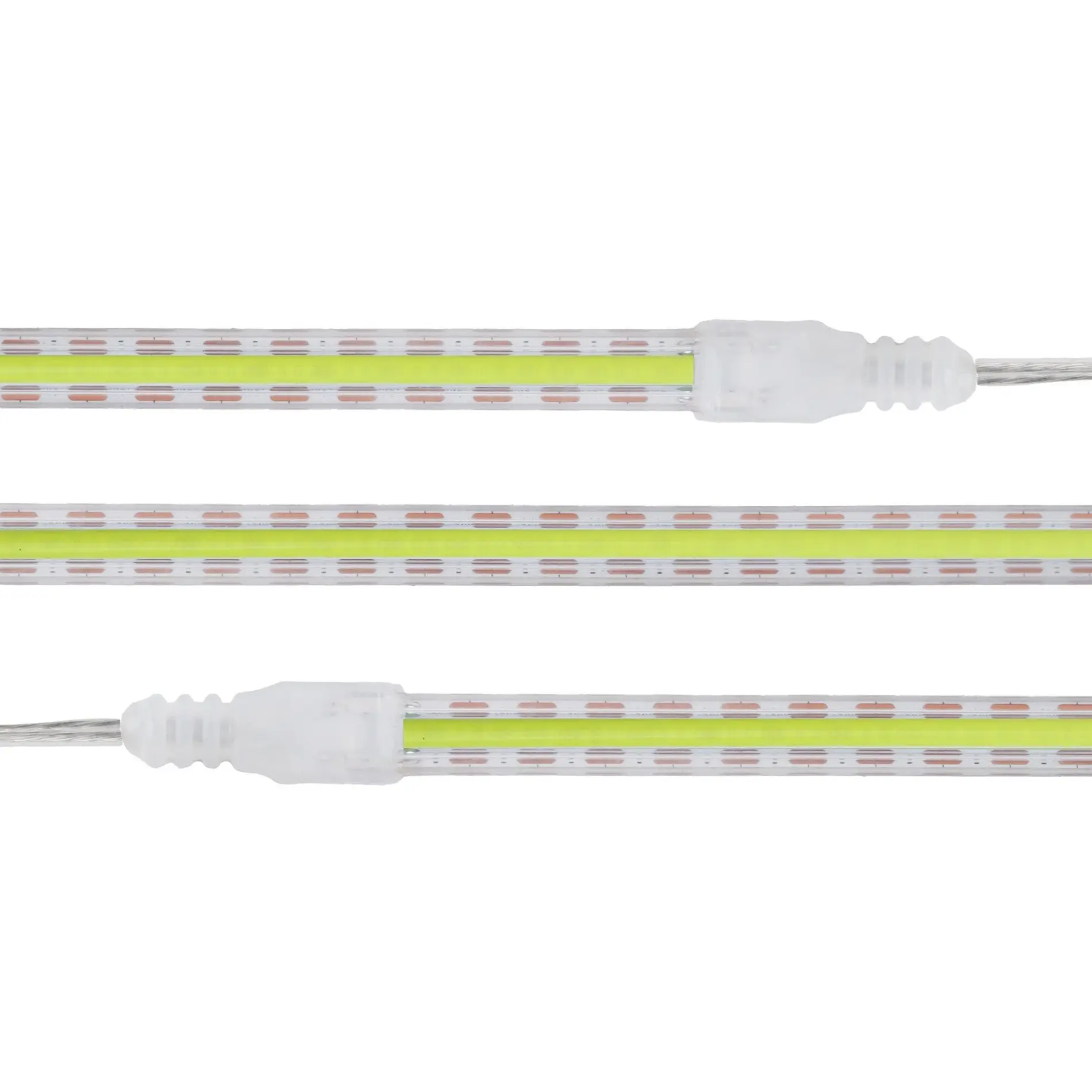 SLC LED pásek COB barevný 12W/m 1050lm/m zelená 24V IP67 5m
