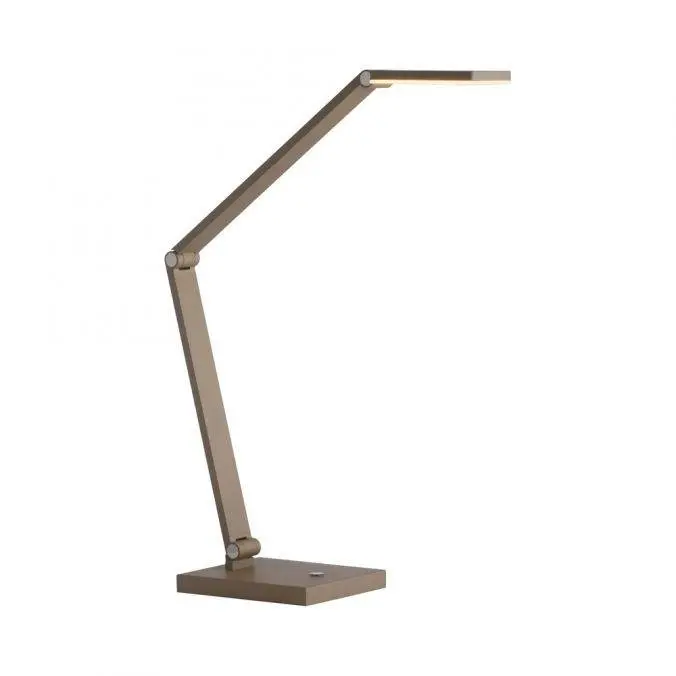 PAUL NEUHAUS LED stolní lampa SAMSKY, bronzová, stmívatelné, dotykový stmívač, nastavitelná výška, paměťová funkce 2700-5000K