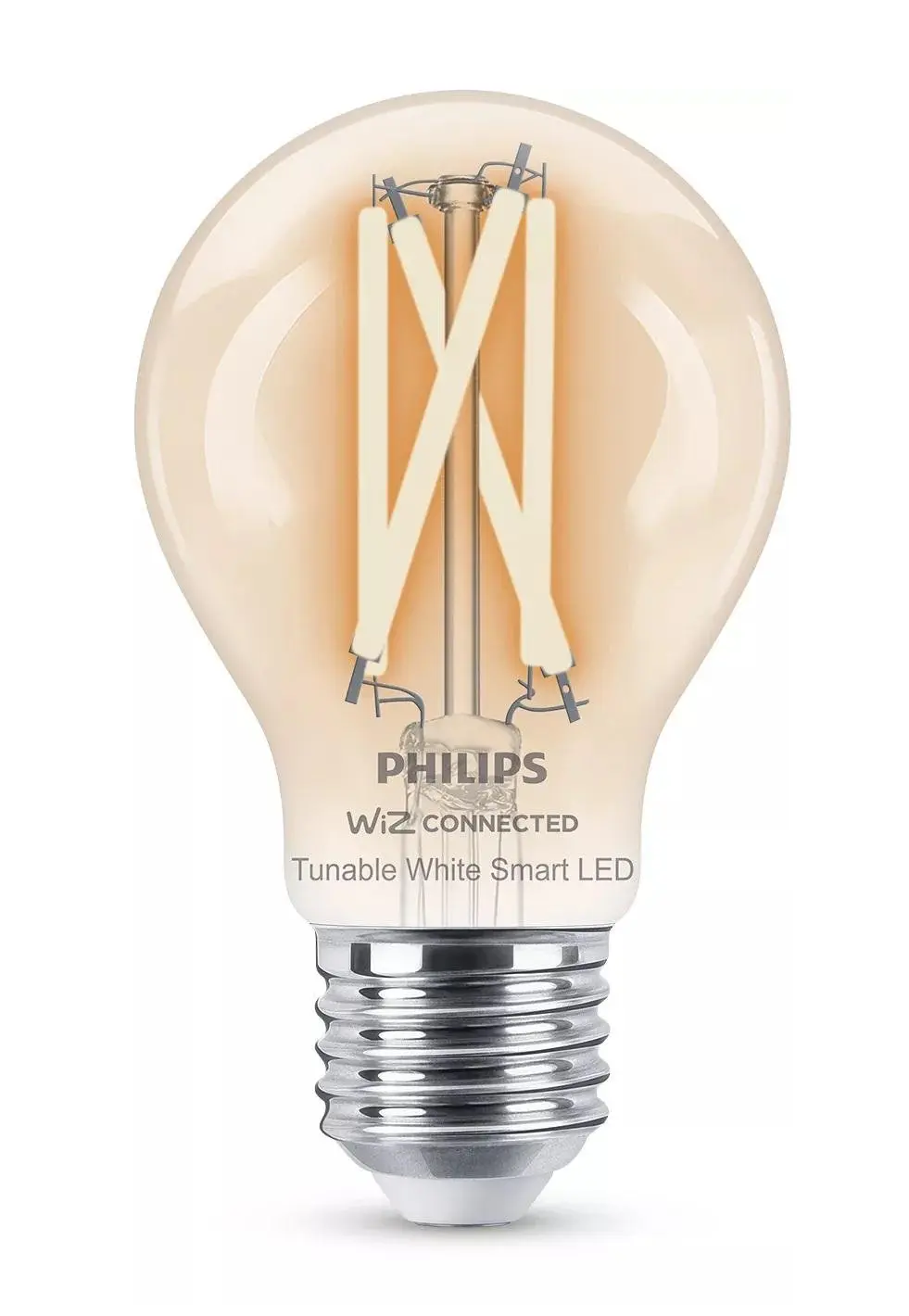 PH 8719514371989 WiZ Smart LED Žárovka Filament čirá 7 W (ekv. 60 W) 806lm 2700-6500K A60 E27 - PHILIPS