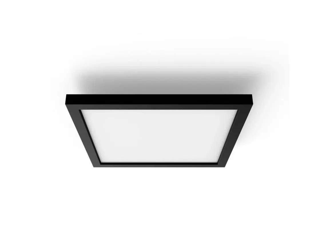 Philips Hue Aurelle přisazený LED panel SQ S (čtverec) 30x30cm, černá, 2200-6500K