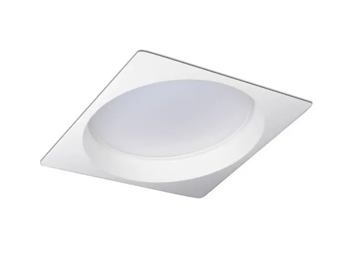 KHL K50315.W.3K Zápustné svítidlo LIM hranaté bílé LED 7W 3000K 100x100mm hranaté - KOHL-Lighting