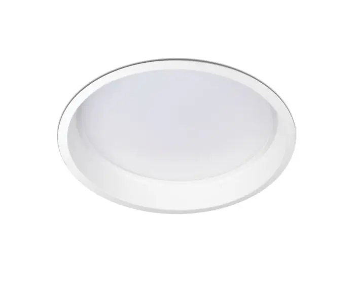 KHL K50310.W.4K VÝPRODEJ - Zápustné svítidlo LIM kulaté bílé LED 7W 4000K Ø100mm kulaté - KOHL-Lighting
