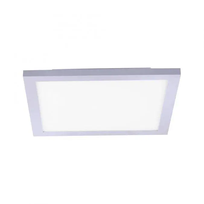 LD 14350-21 FLAT LED panel, stropní svítidlo, stříbrná, ultraploché 3000K - LEUCHTEN DIREKT / JUST LIGHT