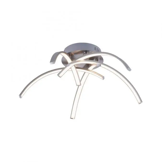 Just Light. Stropní LED svítidlo Valerie, 3,7 W, 3000K, 47 x 47 cm