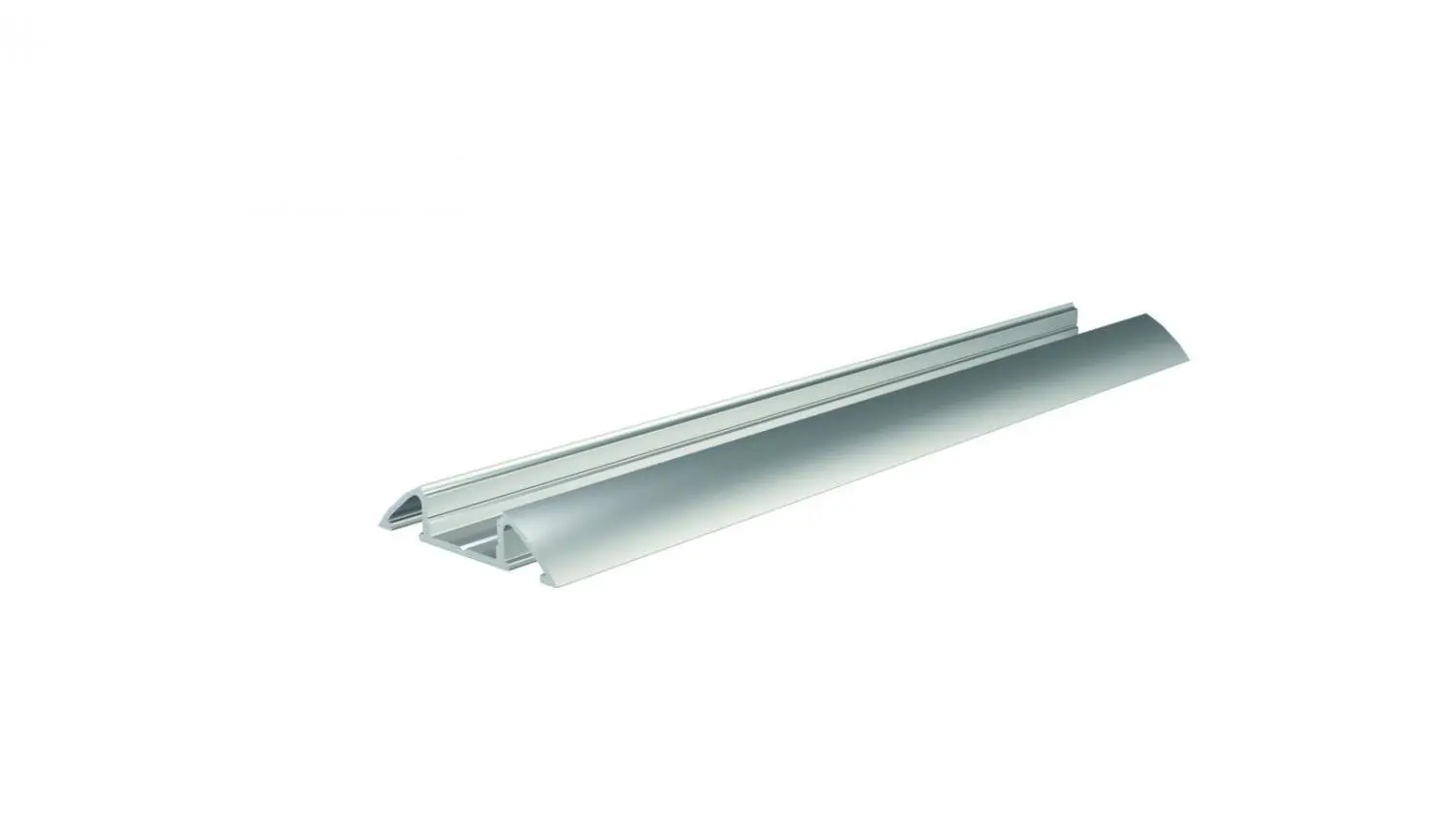 Deko-Light Reprofil přisazený profil plochý AM-01-10 stříbrná elox 3000 mm 970308