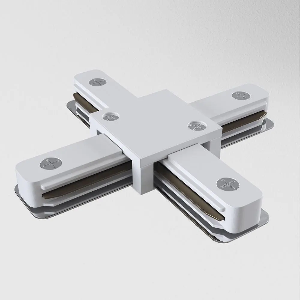 M TRA001CX-11W Spojka X pro kolejnicový systém bílá plast Unity - MAYTONI