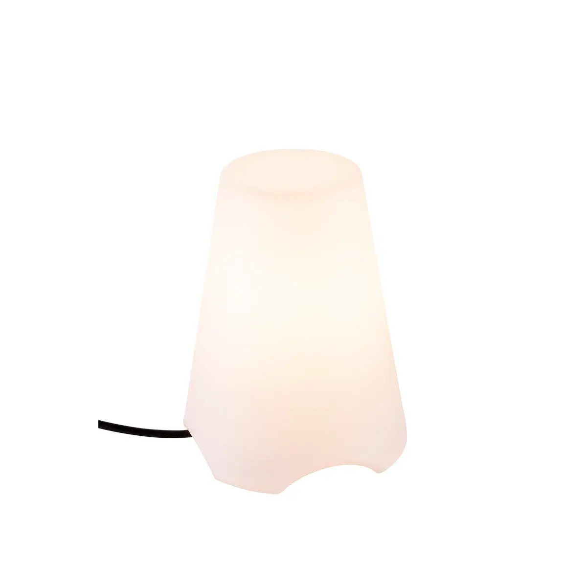 LA 1001778 KIROCONE TL venkovní stolní lampa, E27, IP44, bílá, max. 60W - BIG WHITE (SLV)