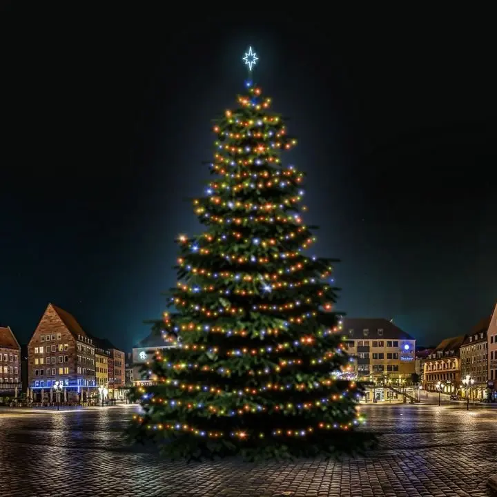 DLED TRS701M LED světelná sada na stromy vysoké 21-23m, barevná