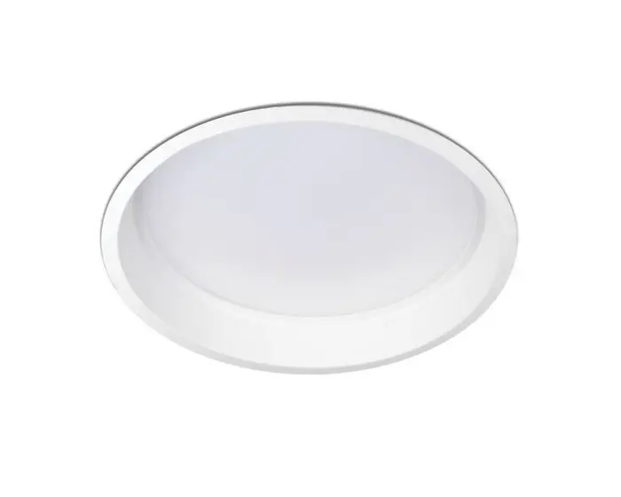 KOHL LIGHTING KOHL-Lighting LIM zapuštěné svítidlo s rámečkem pr. 103 mm bílá 7 W CRI 80 3000K Non-Dimm