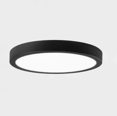 KOHL LIGHTING KOHL-Lighting DISC SLIM stropní svítidlo pr. 145 mm černá 12 W CRI 80 4000K Non-Dimm