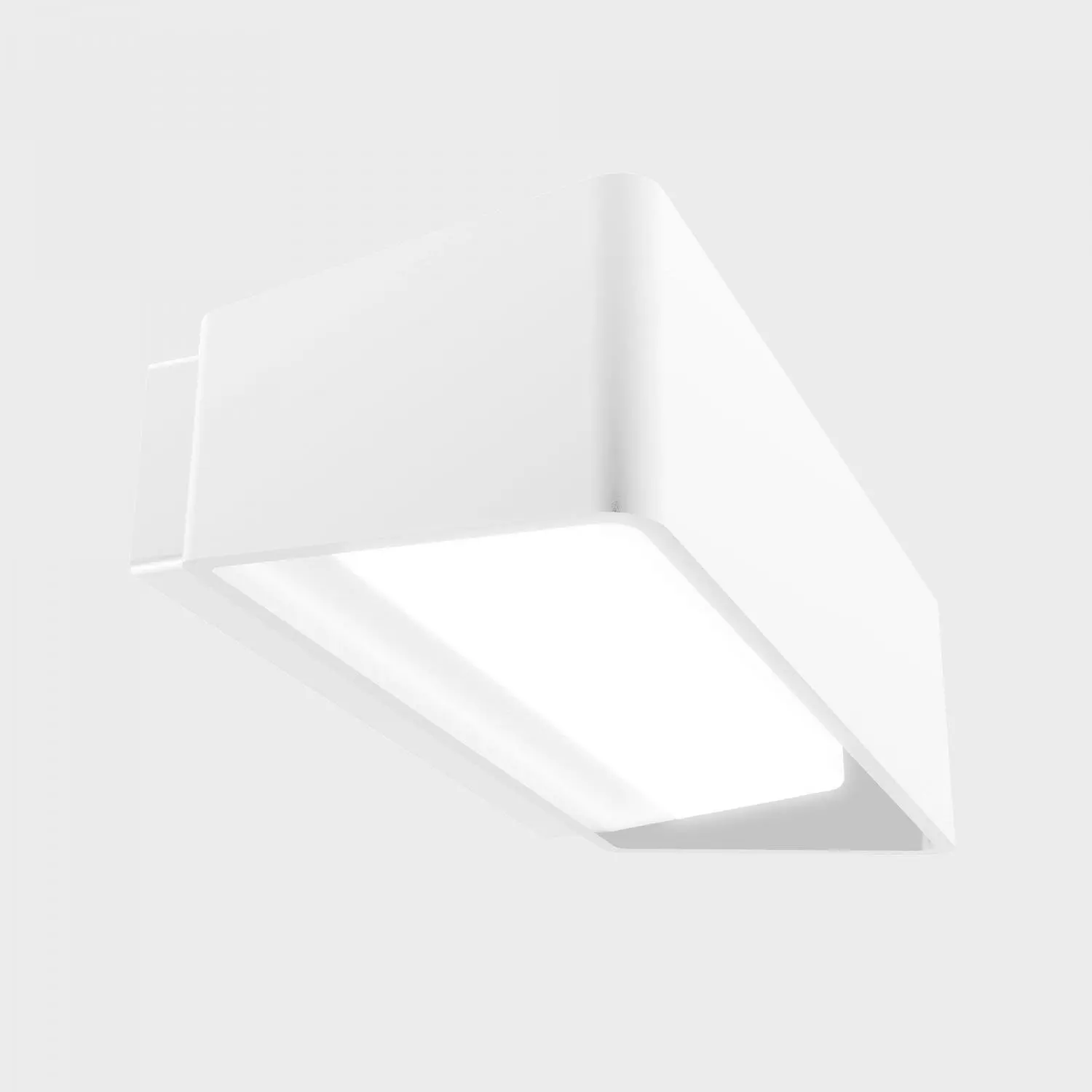 KHL K60003.01.WS.WH-WH.OP.ST.8.30 PAT nástěnné svítidlo 248X117 mm bílá 13 W CRI >80 3000K Non-Dimm - KOHL-Lighting