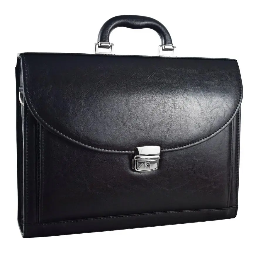 Pánská aktovka REAbags 9004-TR Black/Nickel