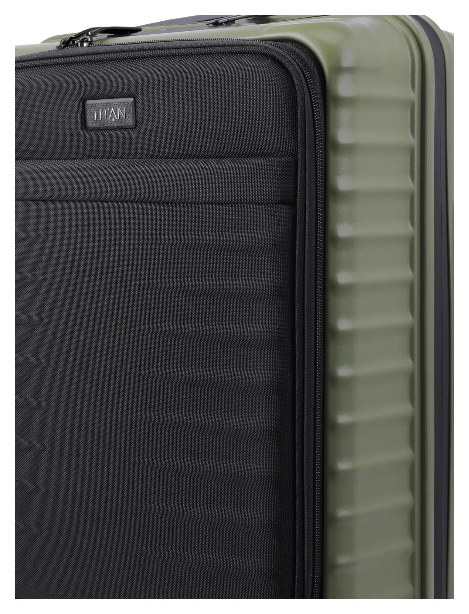 Titan Upgrade S23 Front Pocket Forest Green kabinový kufr
