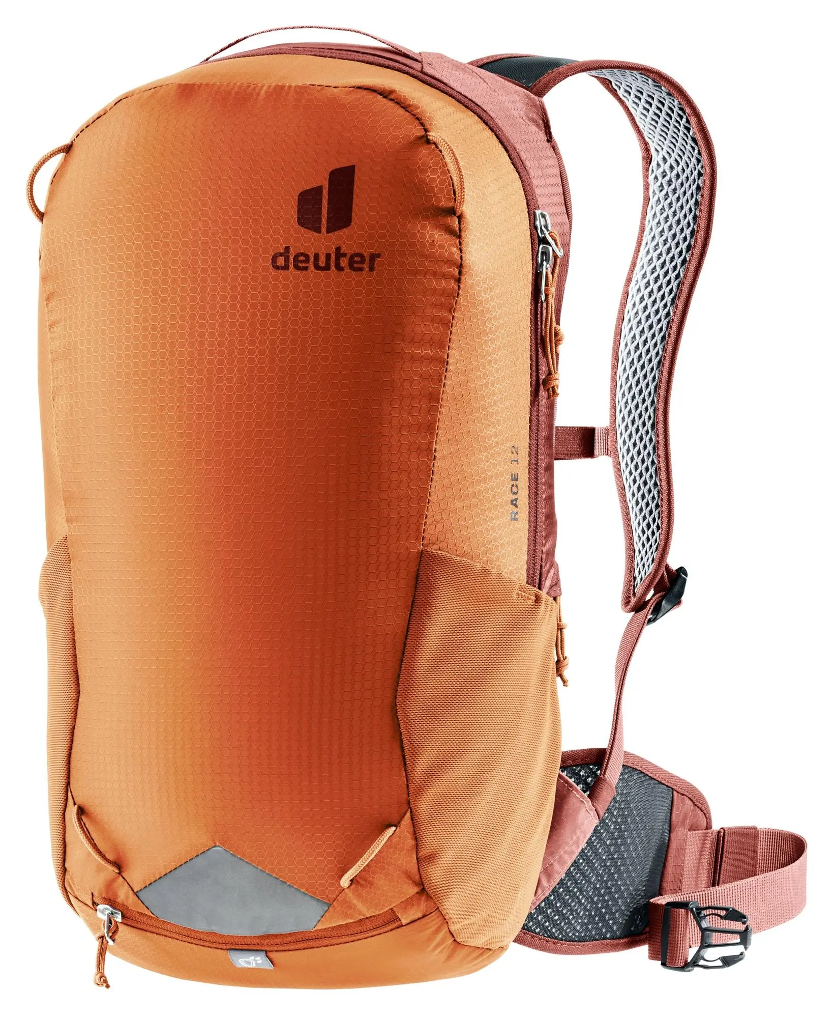 Batoh na kolo Deuter Race 12 Chestnut-Redwood