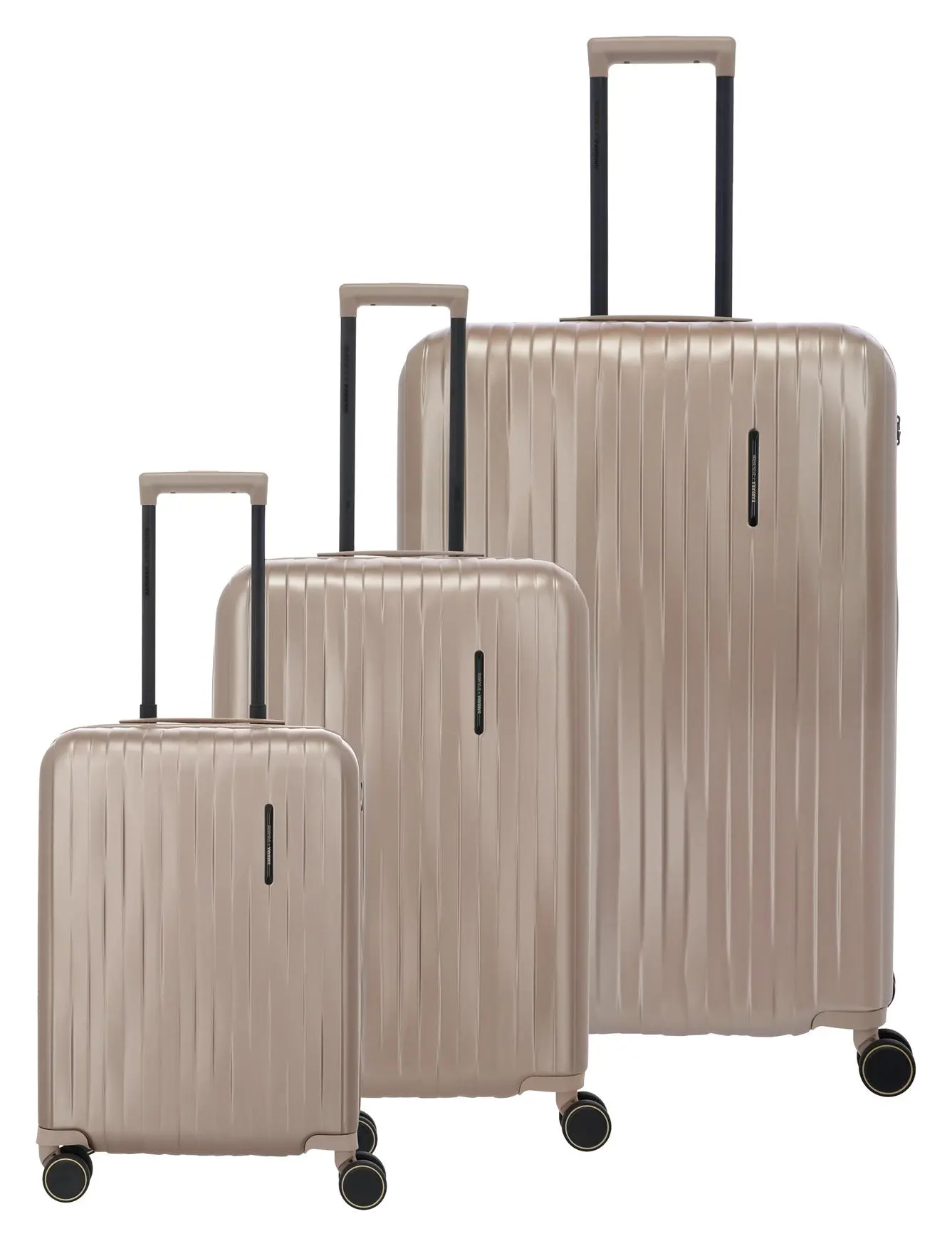 Travelite Barbara Novelty S,M,L Satin Nude sada kufrů