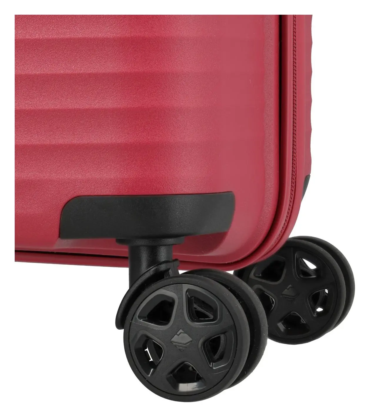 Travelite Air Stripe 4w S exp červený kabinový kufr