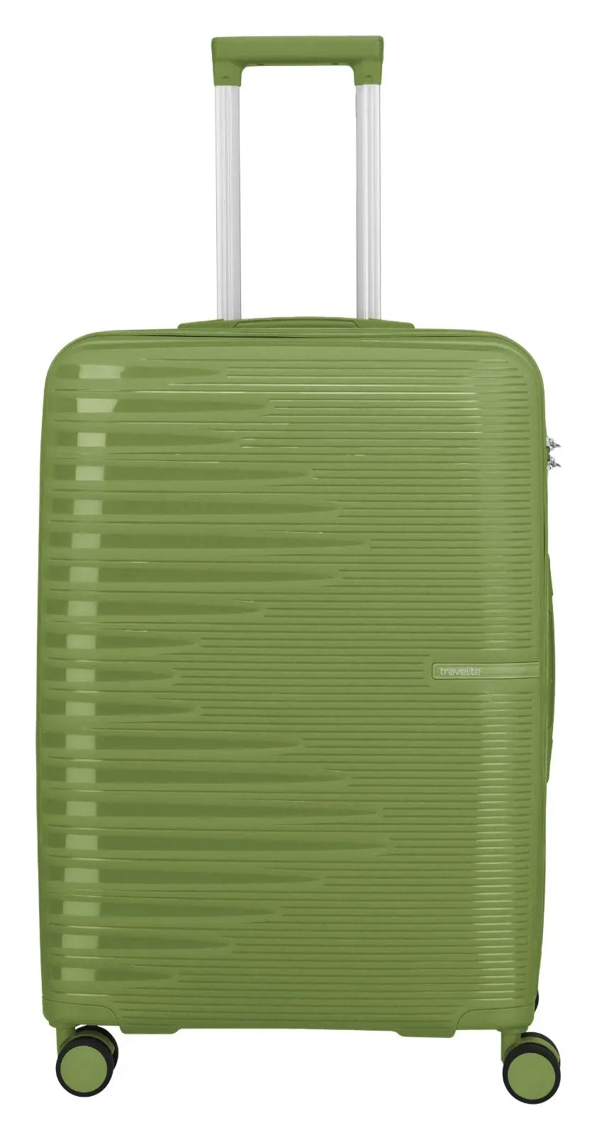 Střední cestovní kufr na kolečkách Travelite Pacific M Olive