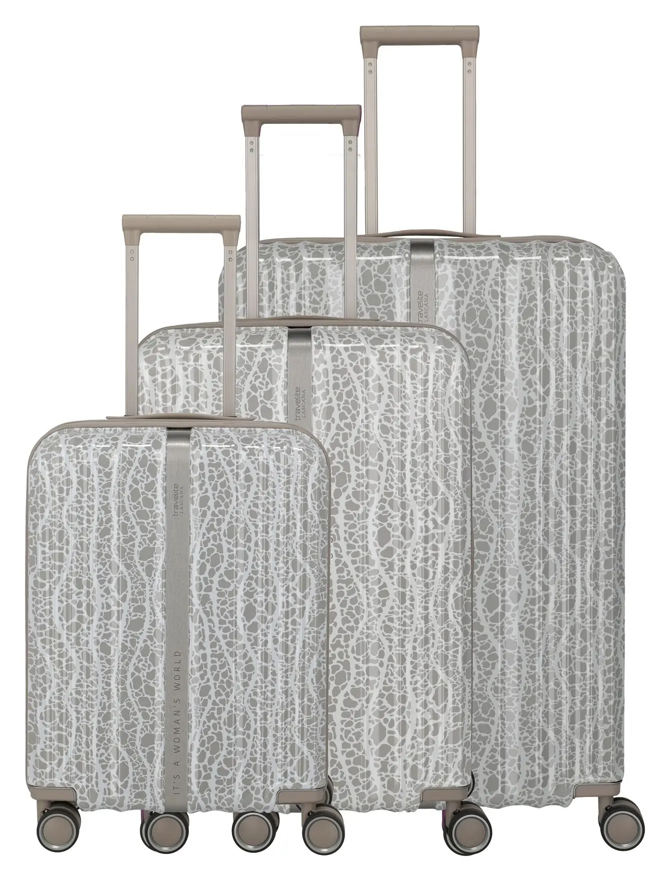 Travelite Lascana Edition S, M, L béžová sada kufrů