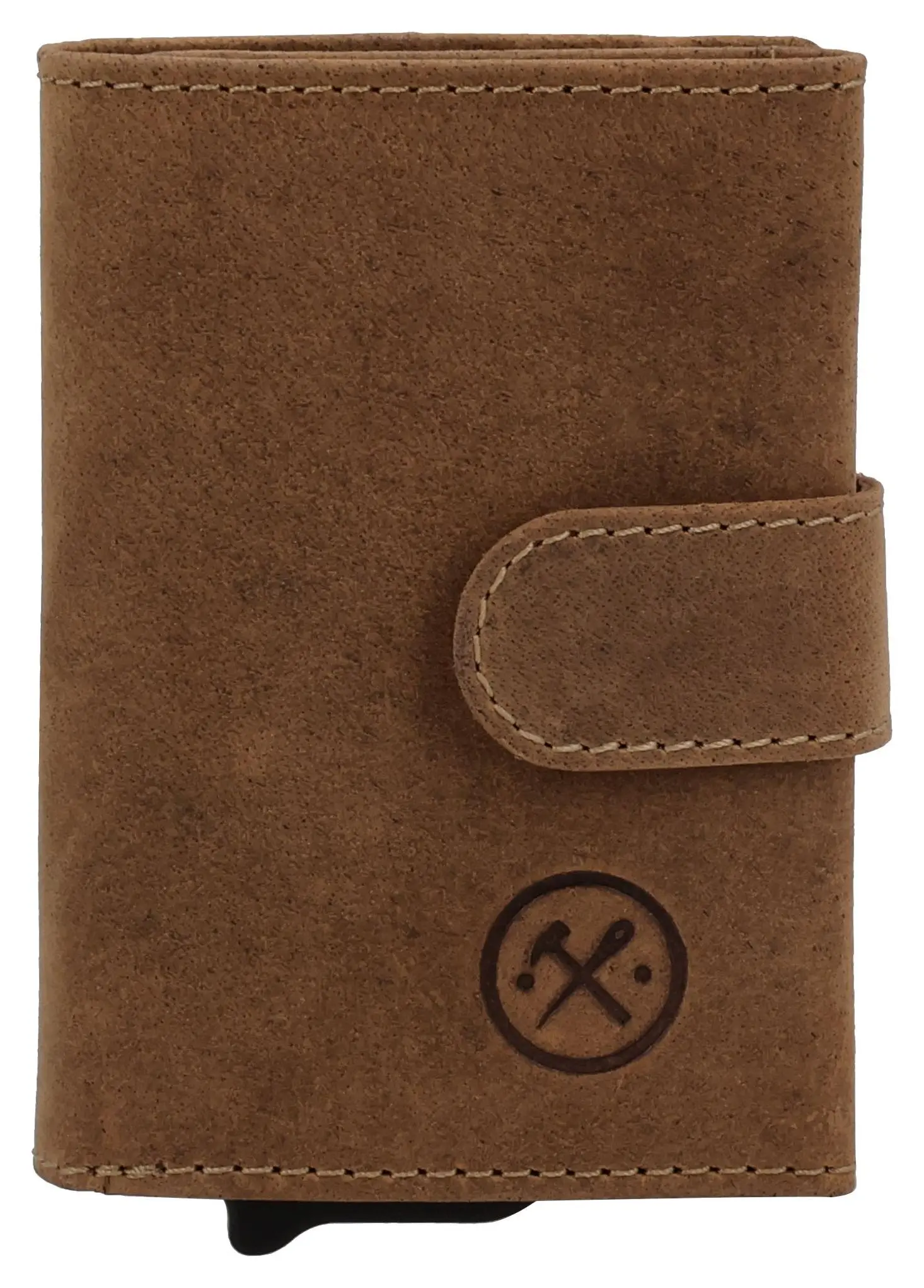 Kožená mini peněženka Hide & Stitches Idaho 23225 Brown