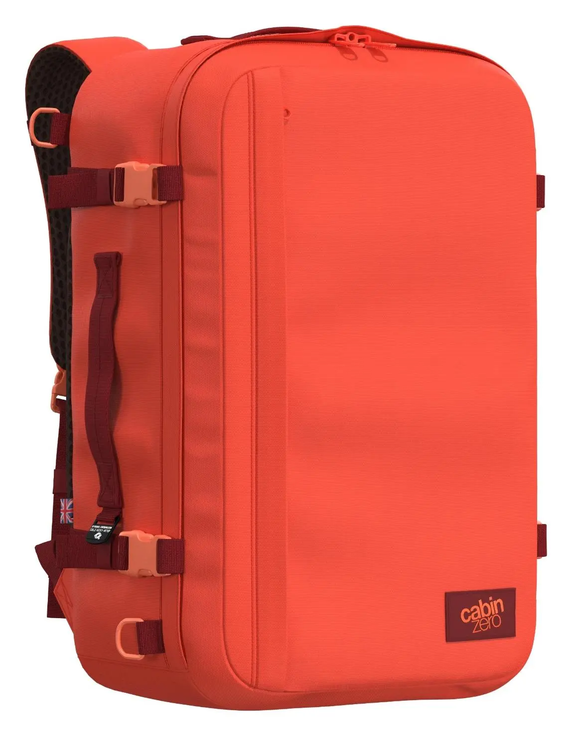 CabinZero Classic Plus 42L Tomato Festival batoh
