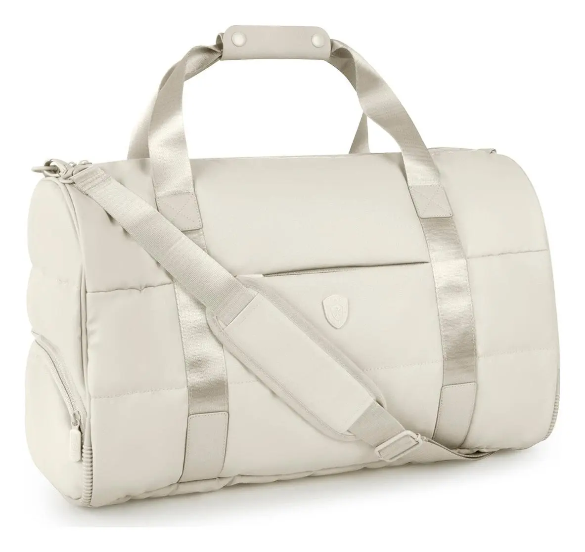 Heys Puffer Duffel Off White dámská cestovní taška