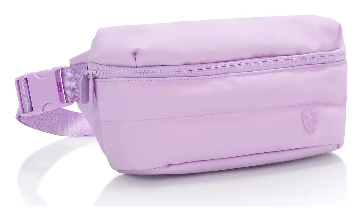 Heys Puffer Waist Bag fialová dámská ledvinka
