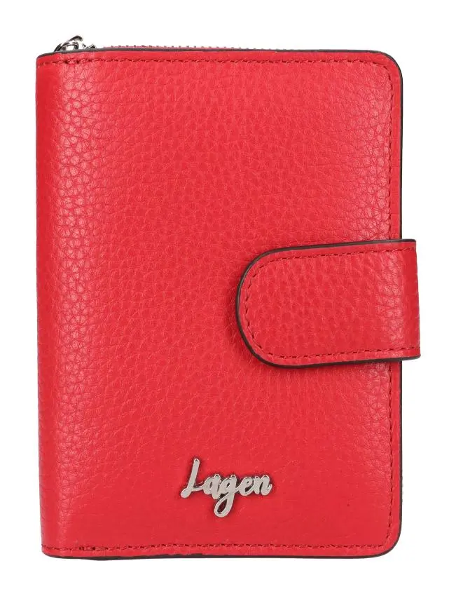 Dámská kožená peněženka Lagen BLC-5584 Red