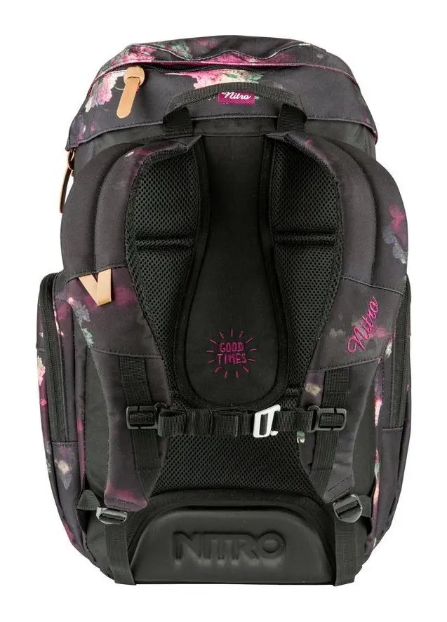 Dámský batoh na notebook Nitro Daypacker Black rose