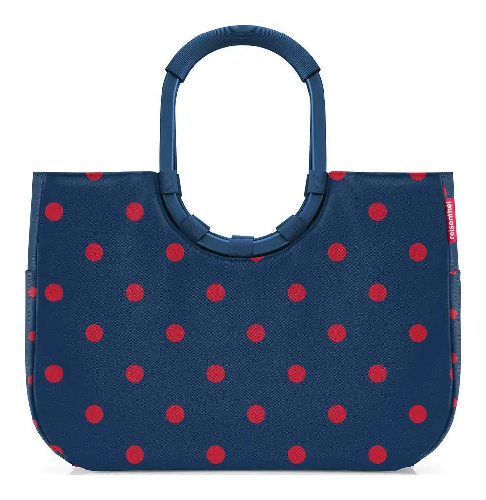 Reisenthel Loopshopper L Frame Mixed Dots Red nákupní taška