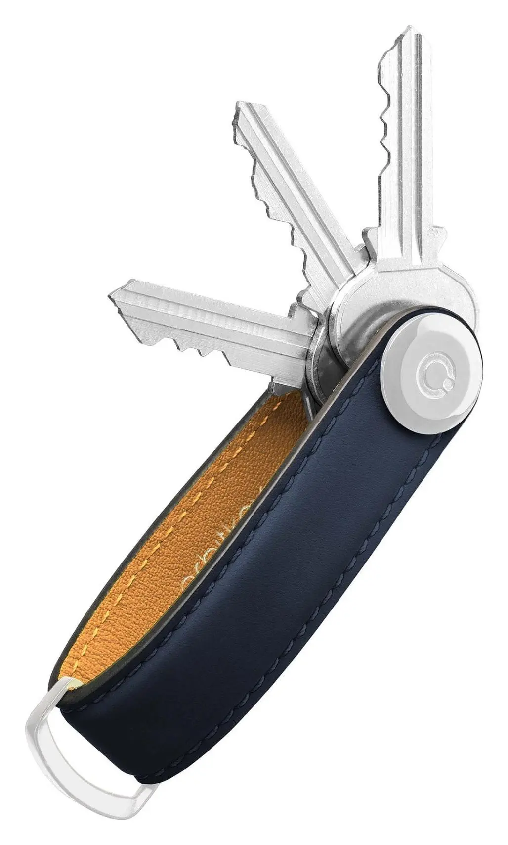 Klíčenka Orbitkey Matte Leather Dusk