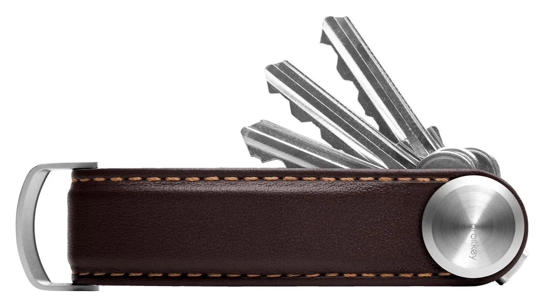 Klíčenka Orbitkey Pro Mahogany