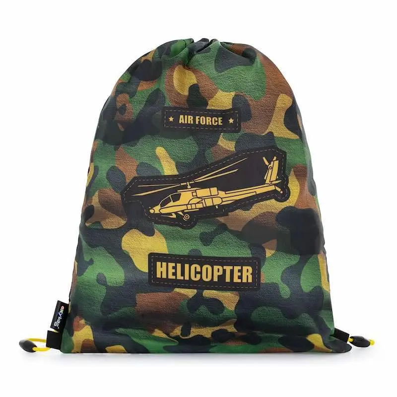 Sáček na cvičky KARTON P+P - Helikoptéra 1