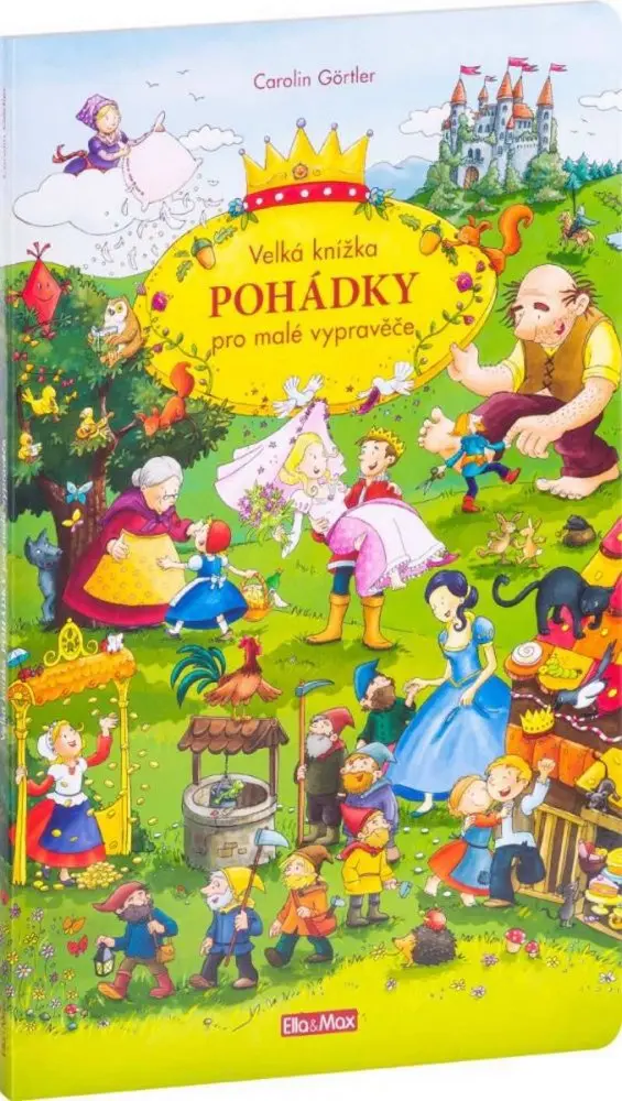 Velká knížka POHÁDKY pro malé vypravěče - Carolin Görtler