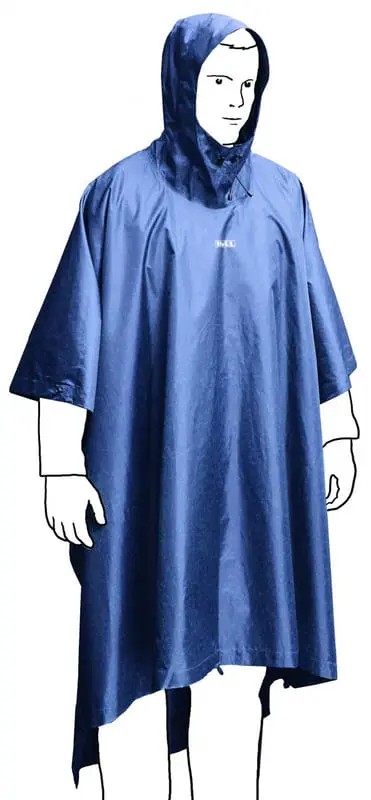 Pončo pro dospělé Boll BIVY PONCHO SF modré