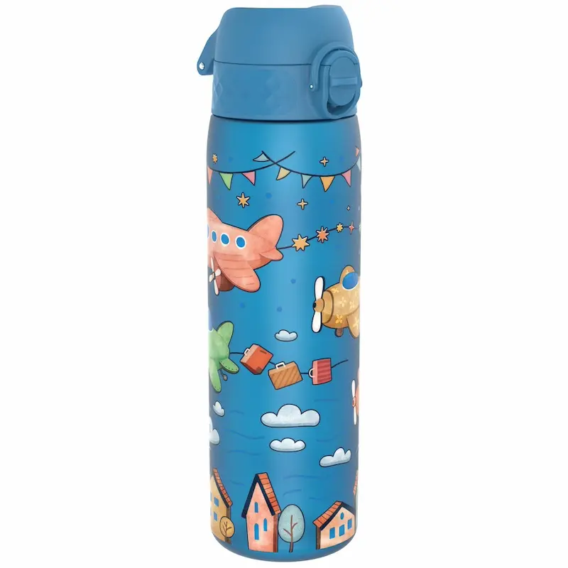 Láhev na pití ion8 Leak Proof Airplanes 500 ml
