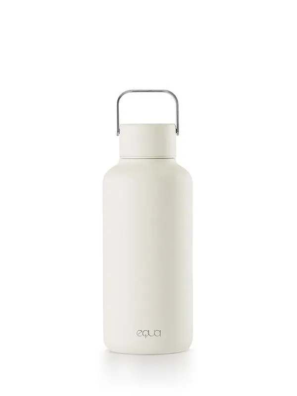 Nerezová láhev na pití Equa Timeless Off White 600 ml