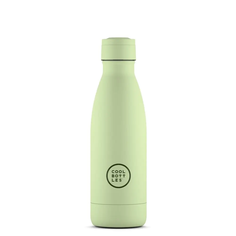 Nerezová termolahev COOL BOTTLES Pastel Green třívrstvá 350 ml
