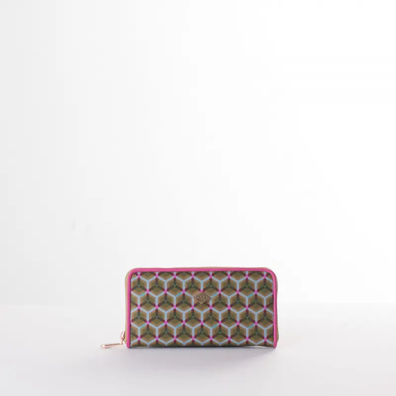 Oilily Peněženka L Zip Wallet HC print cypres
