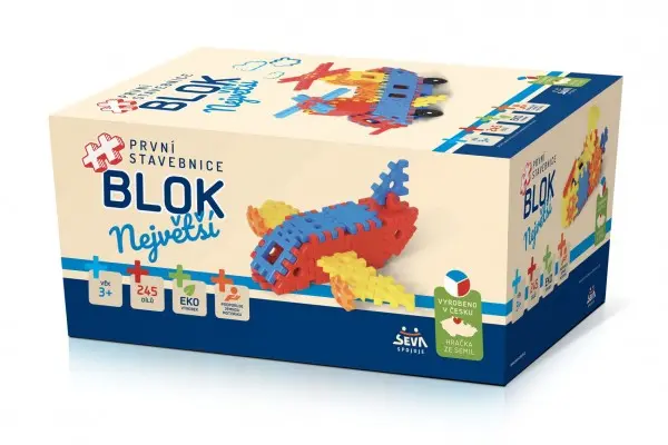 Seva První stavebnice BLOK - Největší