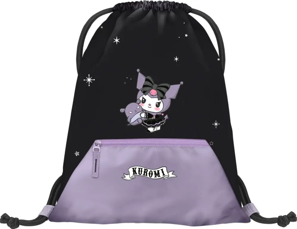 Vrecko s priehradkou na zips Baagl Kuromi Fortune Dream GRS