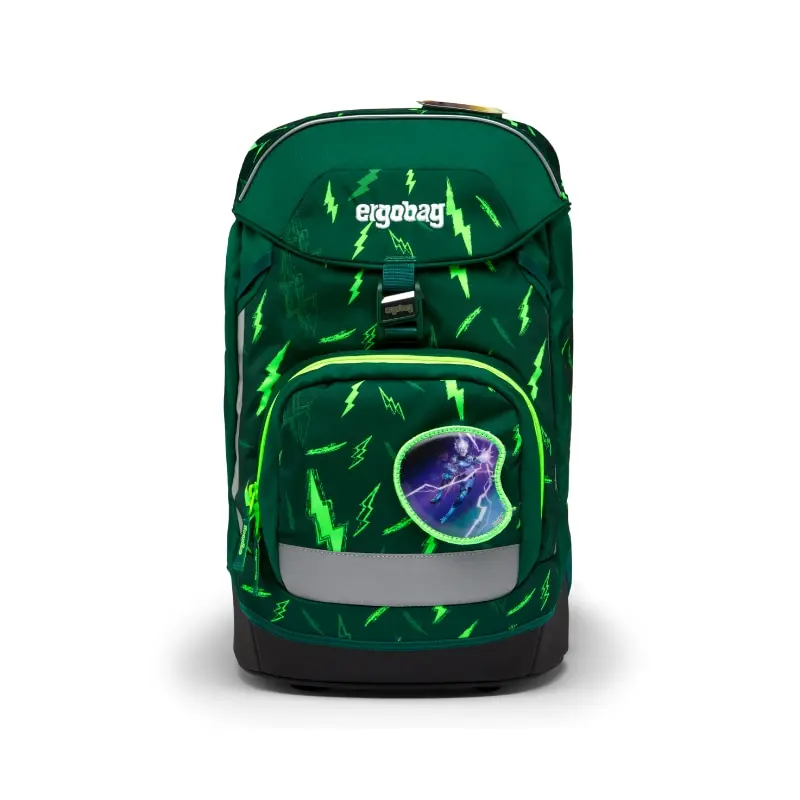Ergobag školní batoh prime Fluo blesk