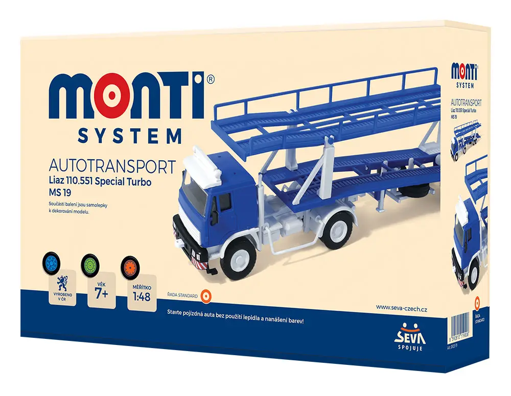 Stavebnice Monti System MS 19 Autotransport Liaz