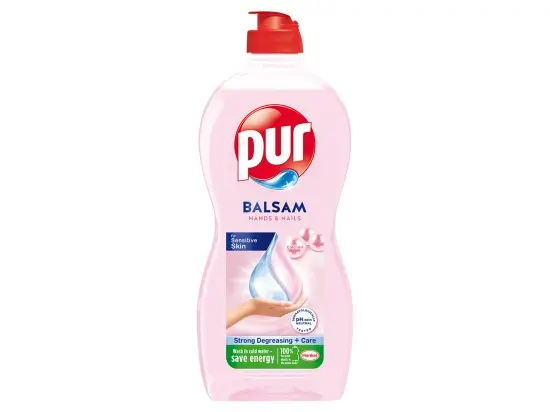Prostředek na mytí nádobí Pur Balsam - Hands & Nails, 450 ml